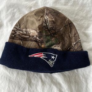 Camouflage Beanie with Team Logo